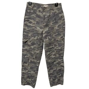 Sincerely Jules Camo Cargo Pants Women's Size 9/28 Utility Casual